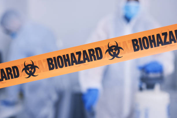 Professional Biohazard technician working in Montezuma, IA